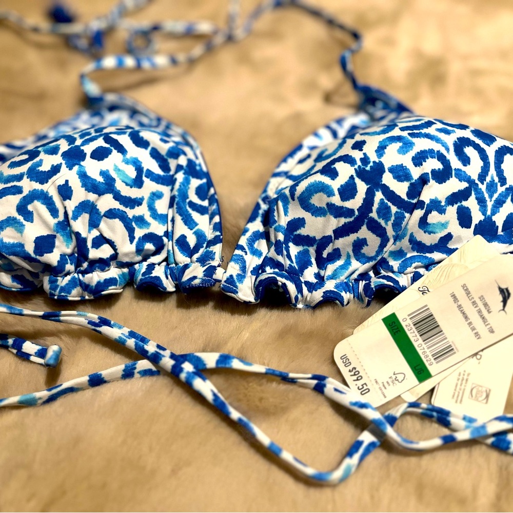 Tommy Bahama triangle top reversible